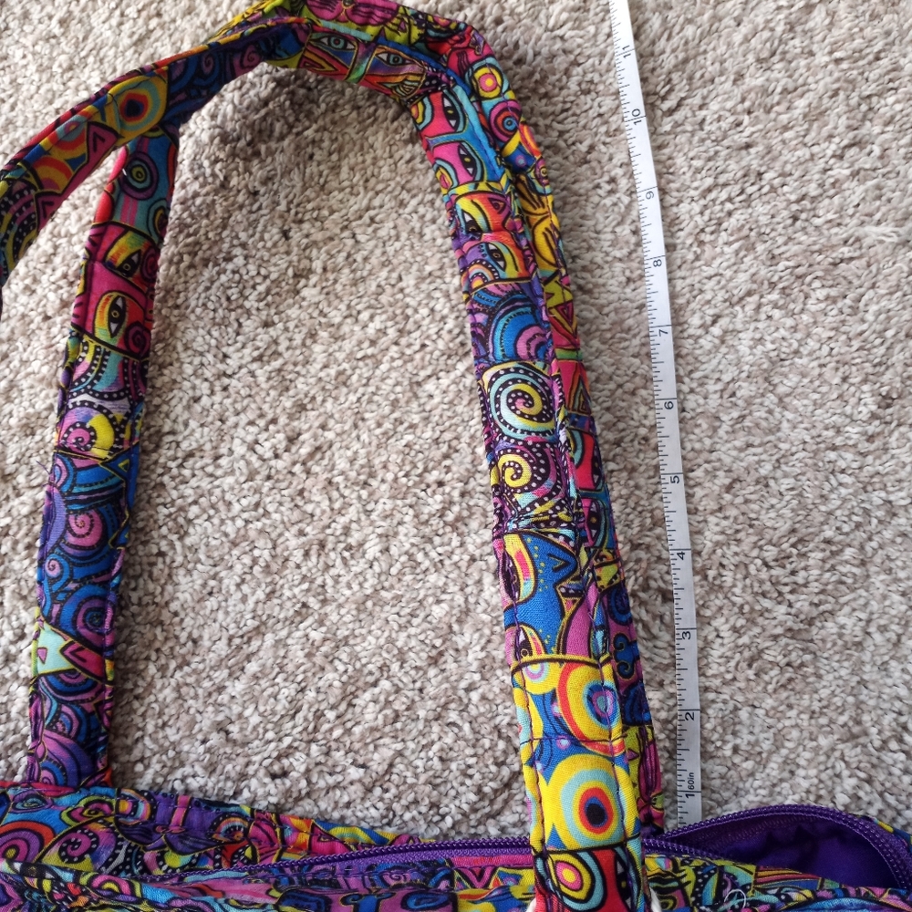 NWT Laurel Burch Cat Tote Bag, Purse - Picture 6 of 8